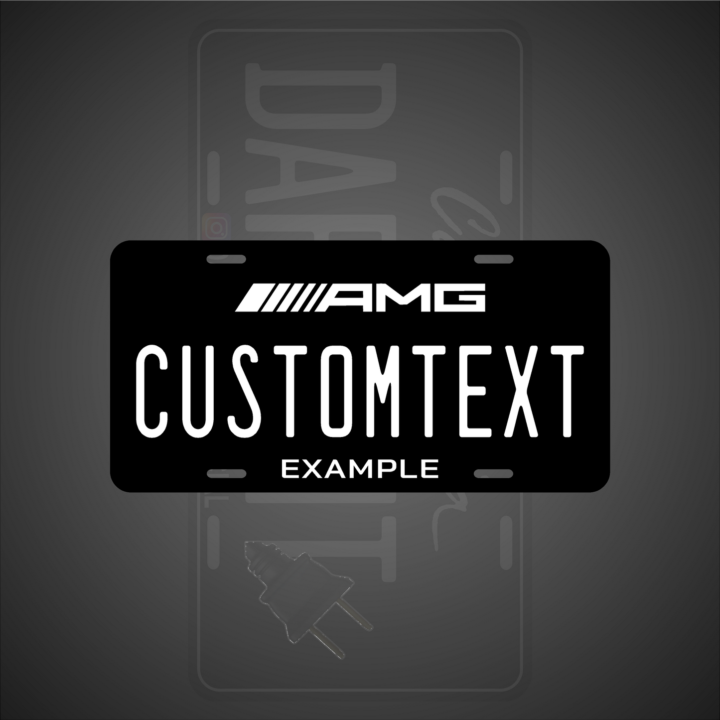 (MERCEDES-BENZ) VANITY PLATES