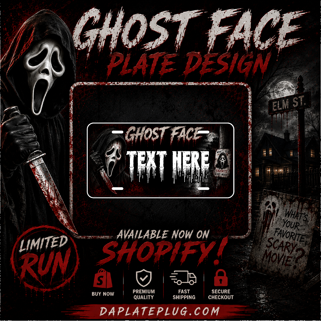 GHOST FACE PLATE
