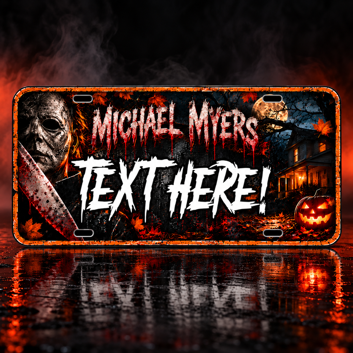 MICHAEL MYERS PLATE