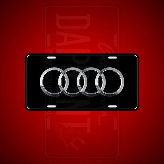 (AUDI) VANITY PLATES