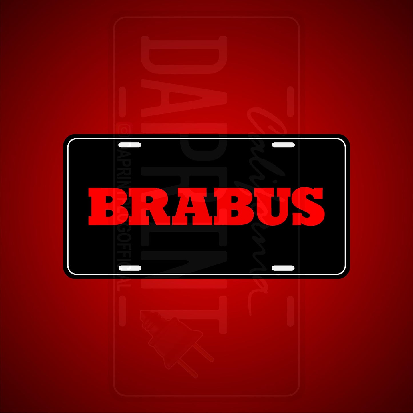 (MERCEDES-BENZ) VANITY PLATES