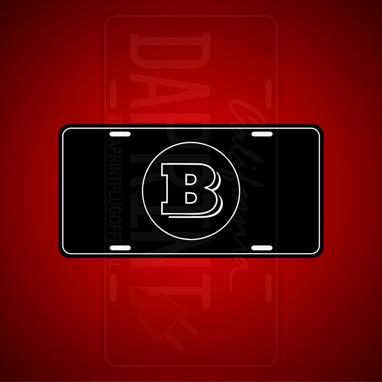 (MERCEDES-BENZ) VANITY PLATES