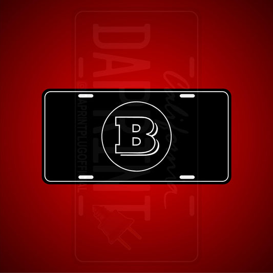 (MERCEDES-BENZ) VANITY PLATES