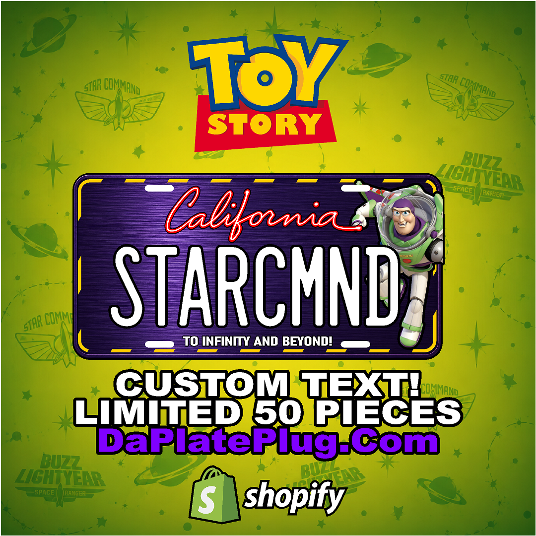 (BUZZ LIGHTYEAR) LIMITED EDITION PLATE