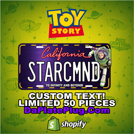 (BUZZ LIGHTYEAR) LIMITED EDITION PLATE
