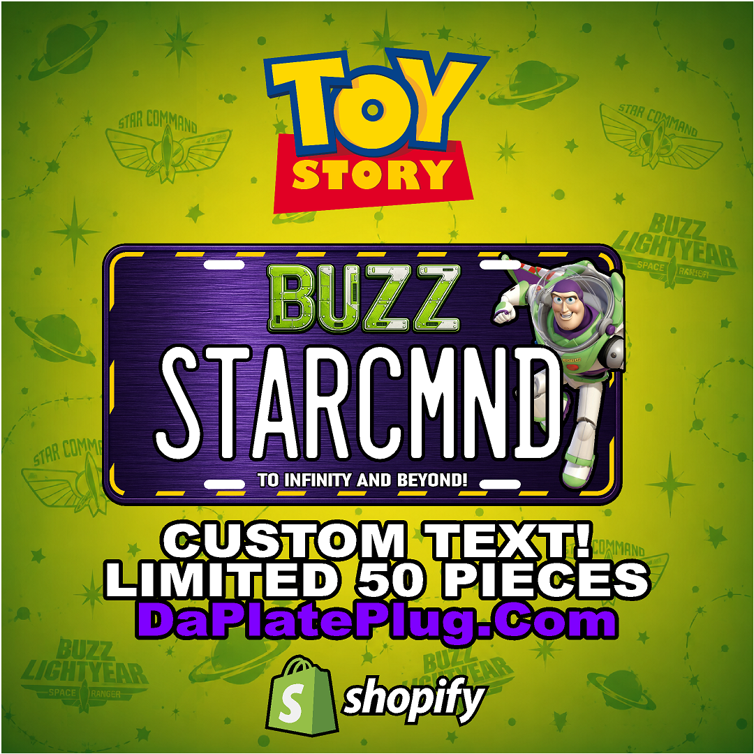 (BUZZ LIGHTYEAR) LIMITED EDITION PLATE