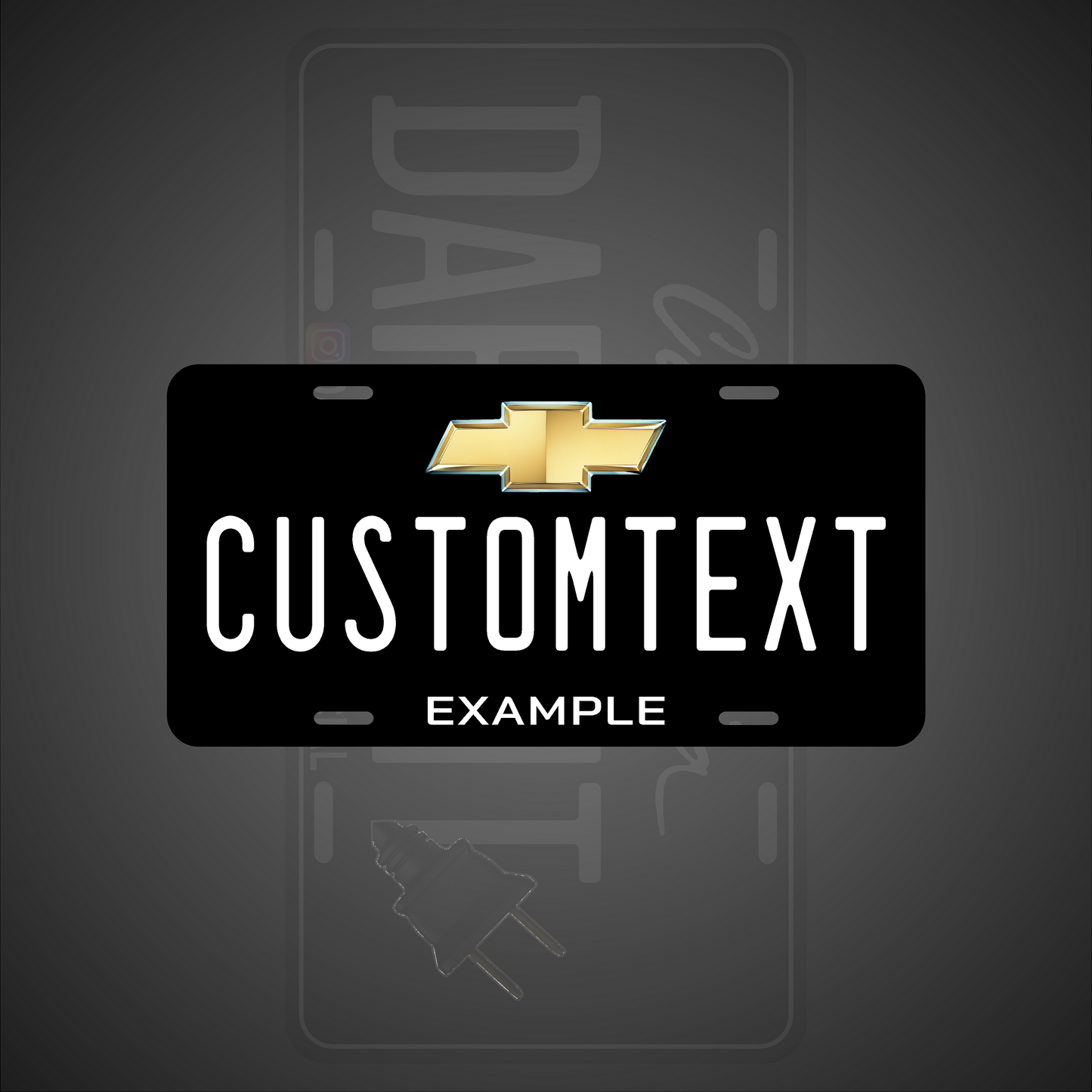 (CHEVROLET) VANITY PLATES