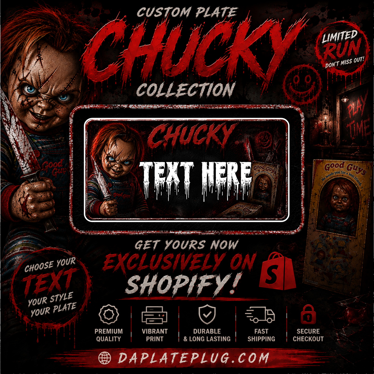 CHUCKY PLATE