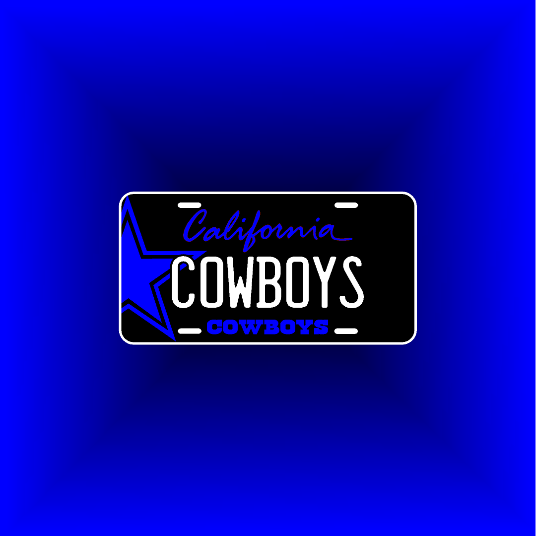 (TEAM) CALIFORNIA REPLICA PLAQUE
