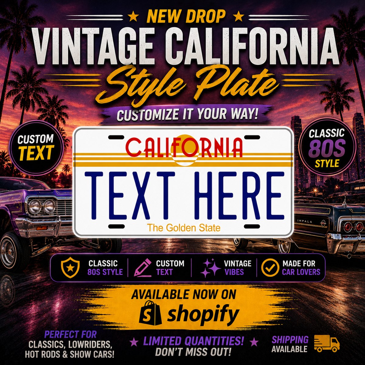 THE GOLDEN STATE PLATE