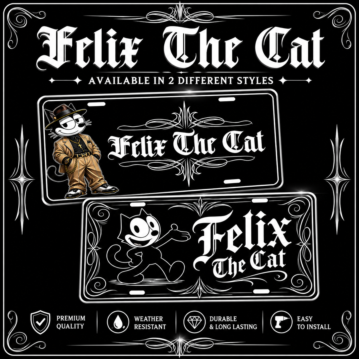 (FELIX THE CAT) PLATE