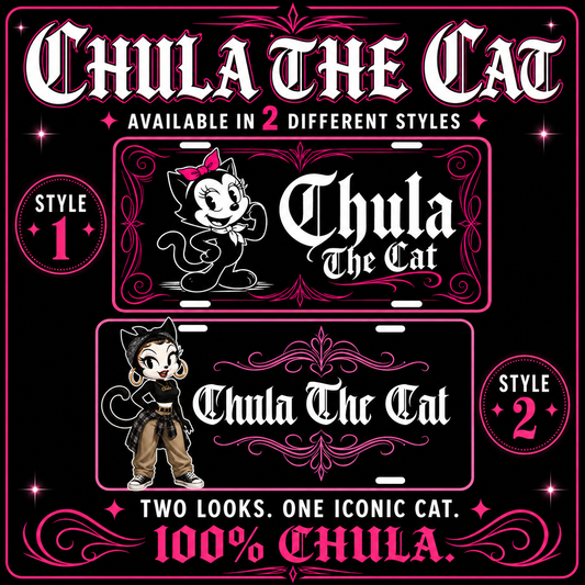 (CHULA THE CAT) PLATE