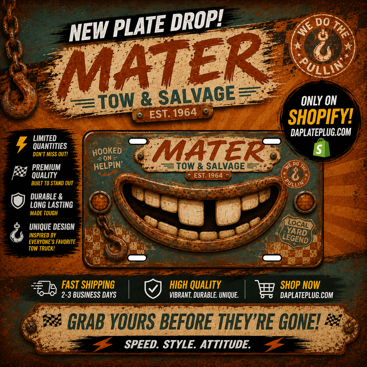Mater Plate Drop!