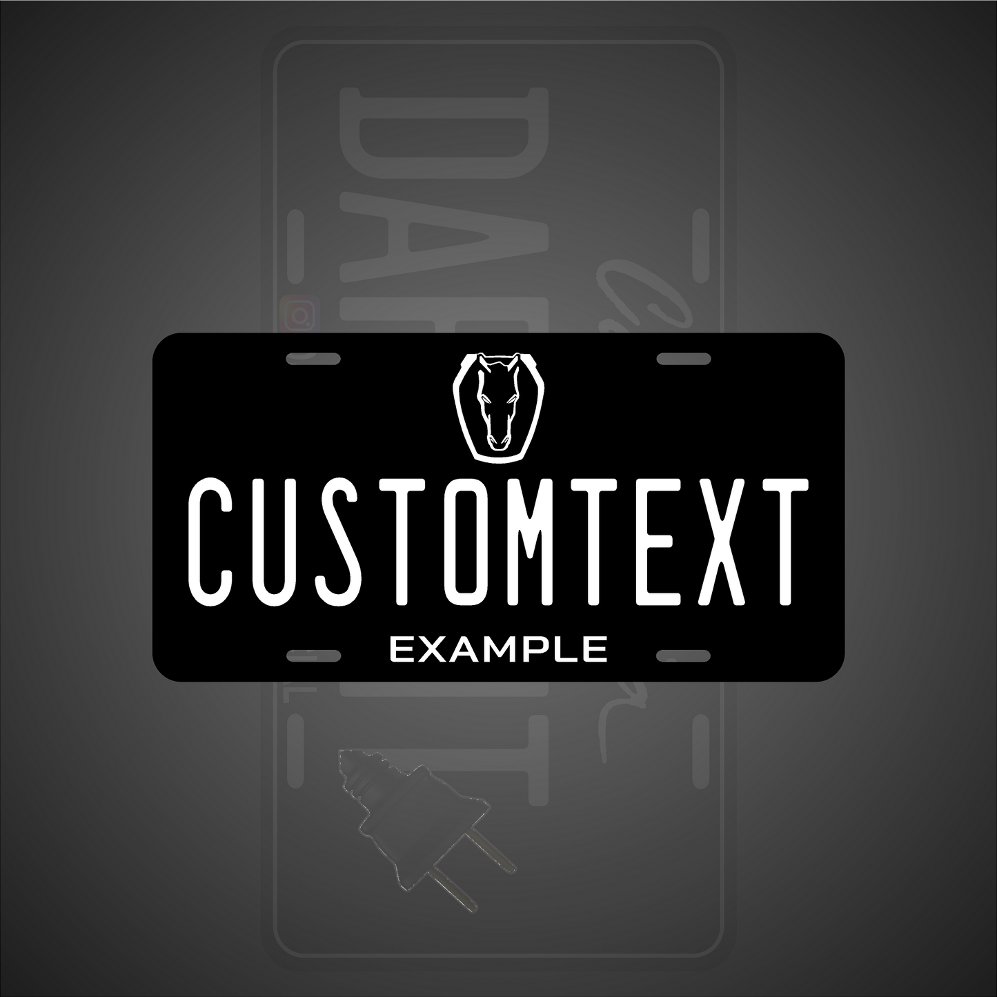 (FORD) VANITY PLATES