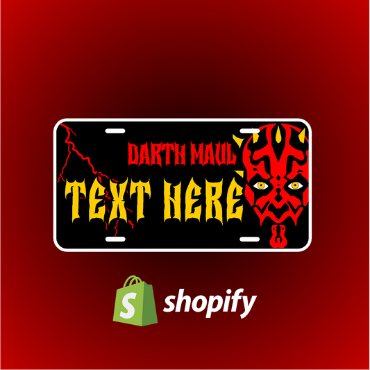 (STAR WARS) DARTH MAUL PLAQUE
