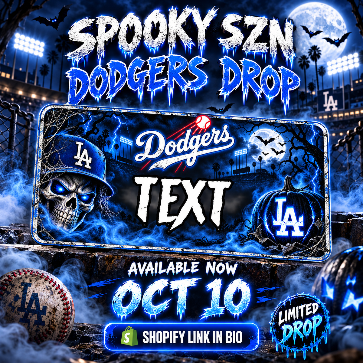 MLB SPOOKY SZN DROP!