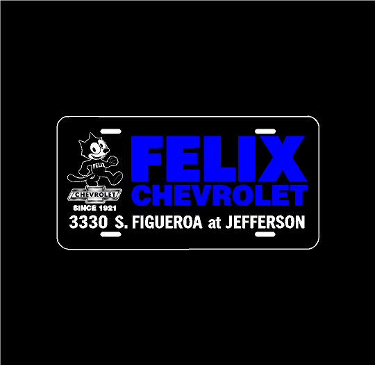 FELIX THE CAT PLATE 2.0