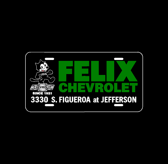 FELIX THE CAT PLATE 2.0