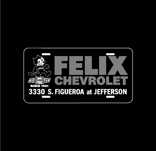 FELIX THE CAT PLATE 2.0