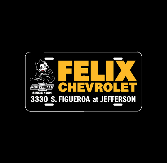 FELIX THE CAT PLATE 2.0