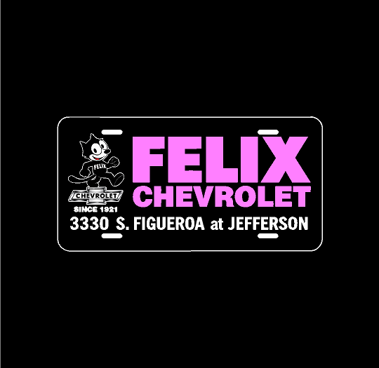 FELIX THE CAT PLATE 2.0