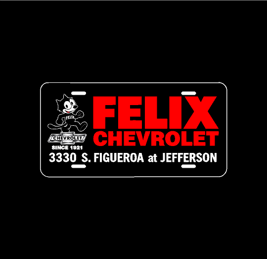 FELIX THE CAT PLATE 2.0