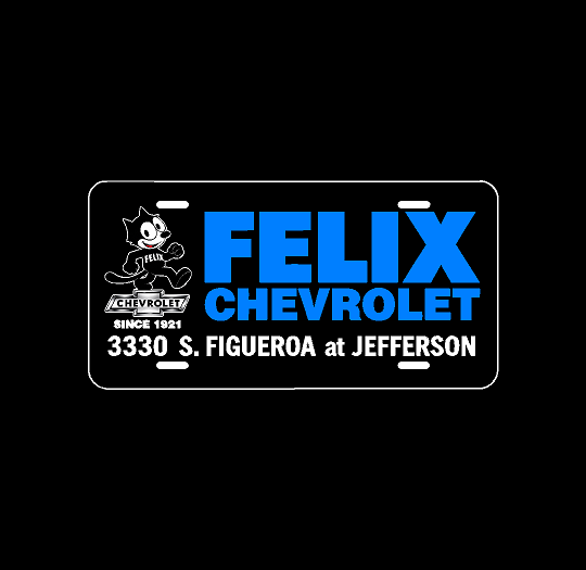 FELIX THE CAT PLATE 2.0