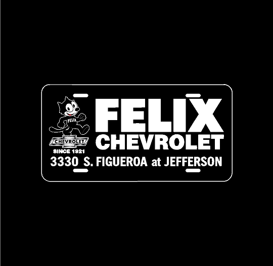 FELIX THE CAT PLATE 2.0