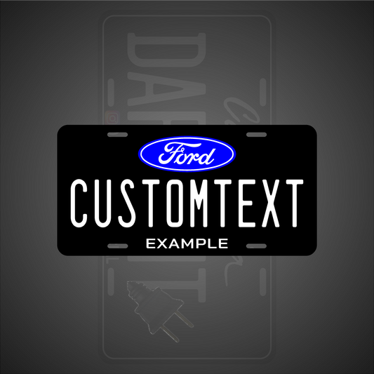 (FORD) VANITY PLATES