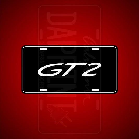 (PORSCHE) VANITY PLATES