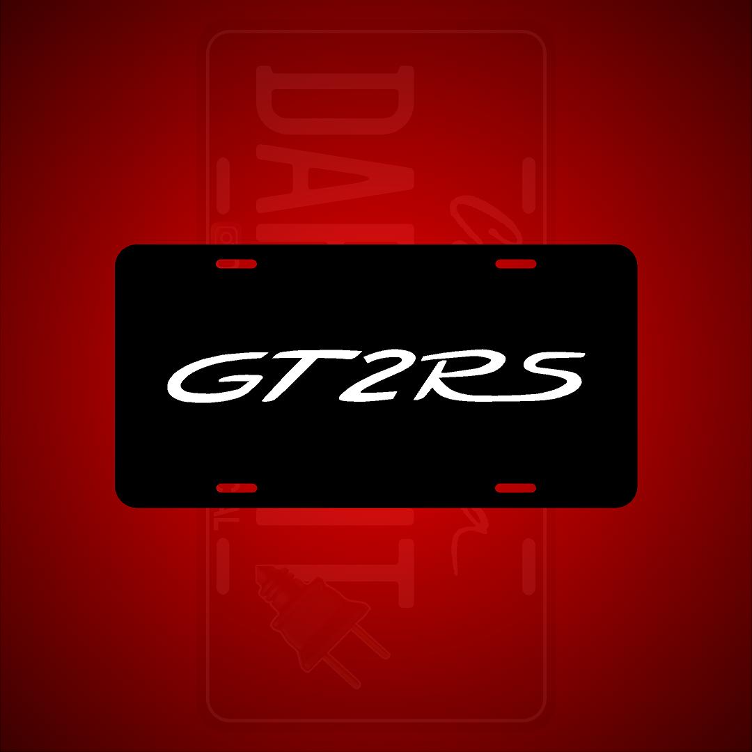 (PORSCHE) VANITY PLATES