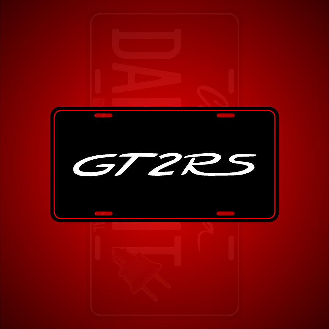 (PORSCHE) VANITY PLATES