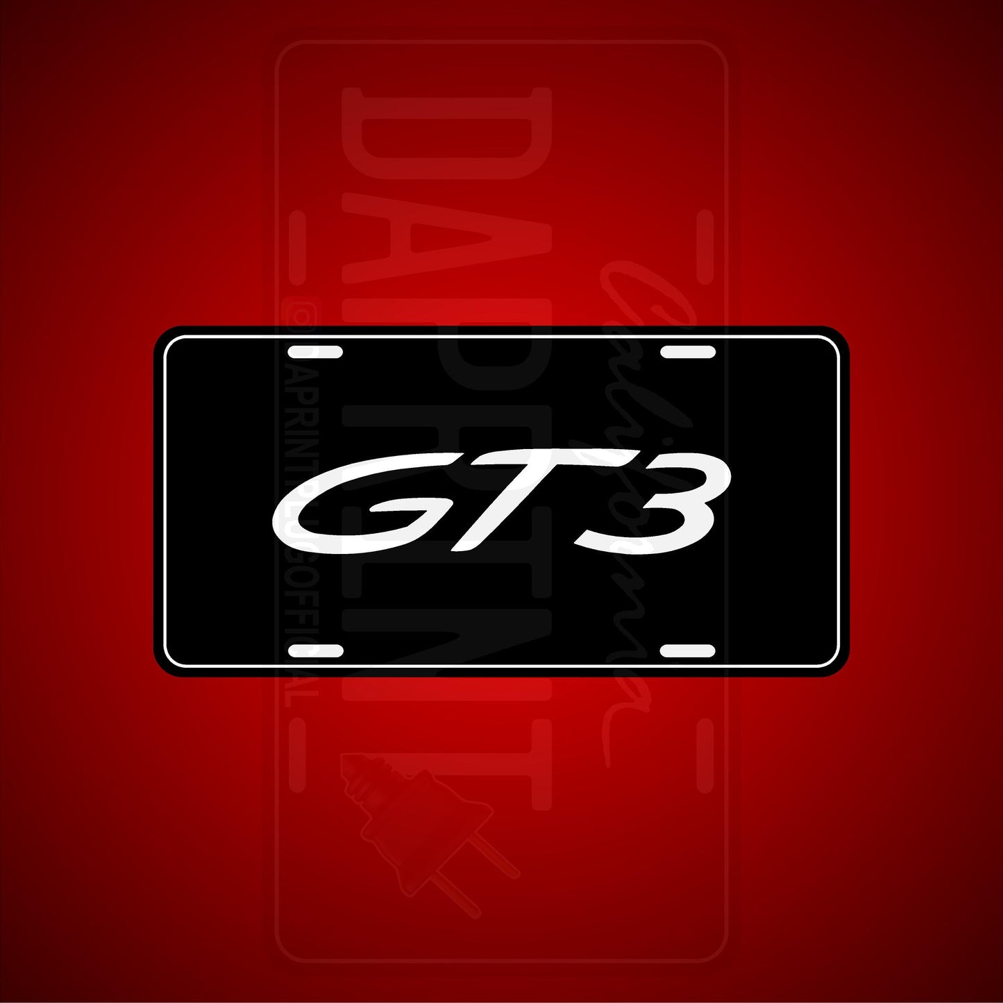 (PORSCHE) VANITY PLATES