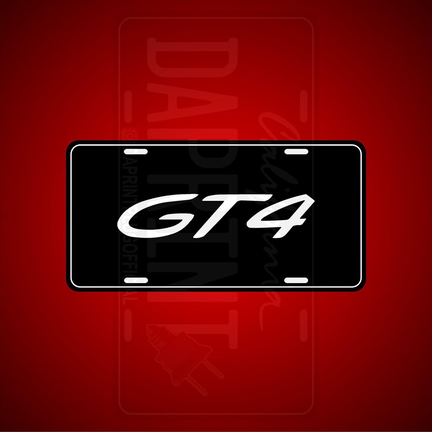 (PORSCHE) VANITY PLATES