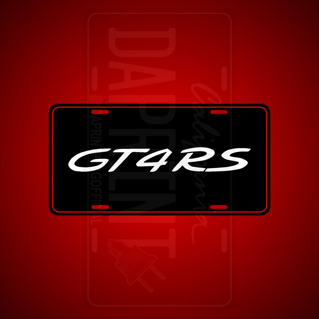 (PORSCHE) VANITY PLATES