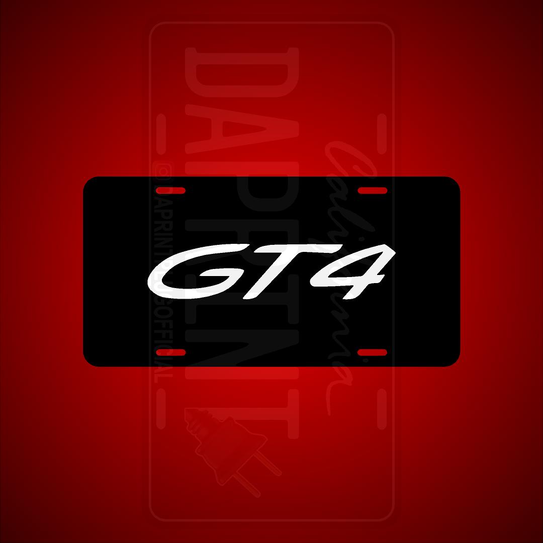 (PORSCHE) VANITY PLATES