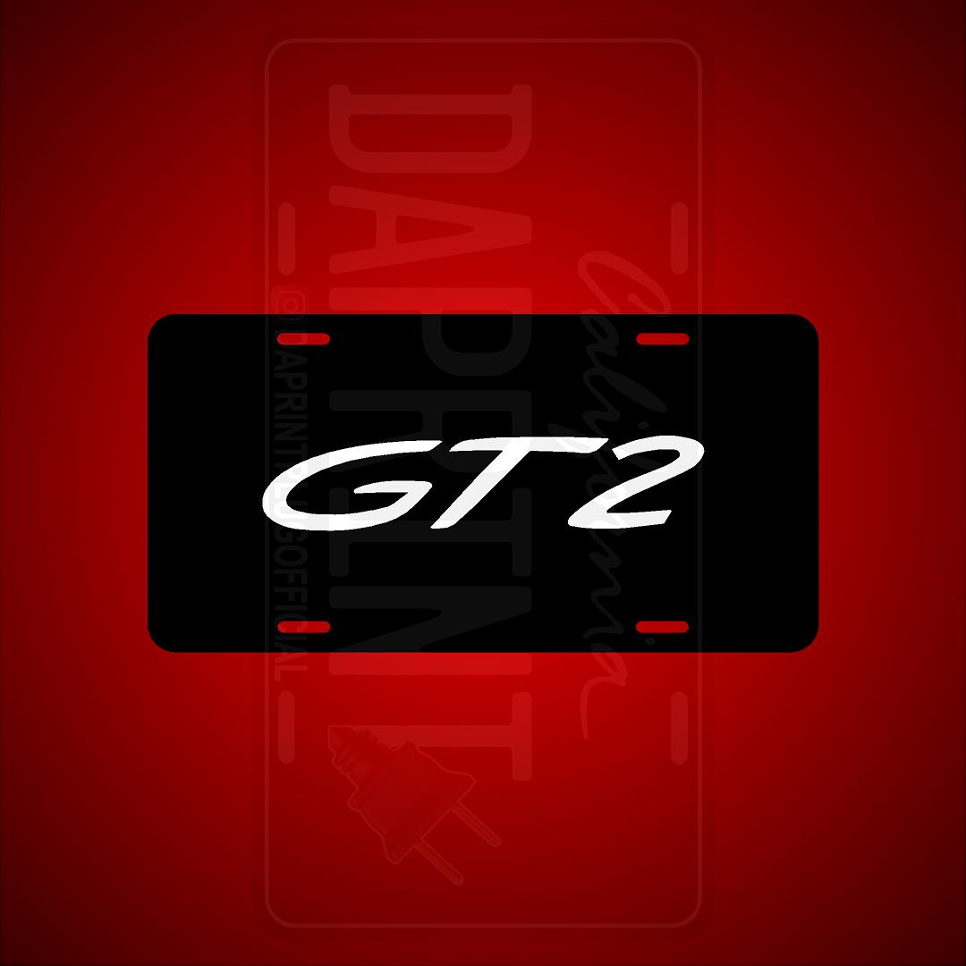 (PORSCHE) VANITY PLATES