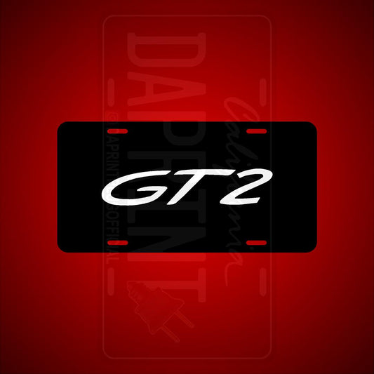 (PORSCHE) VANITY PLATES