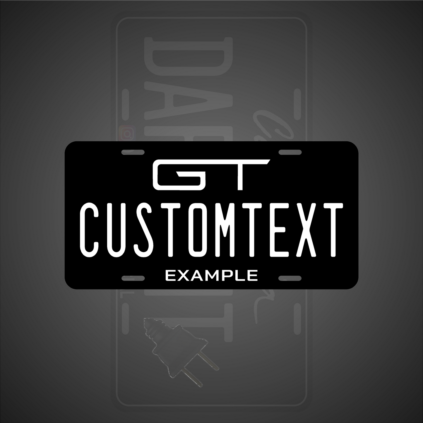 (FORD) VANITY PLATES