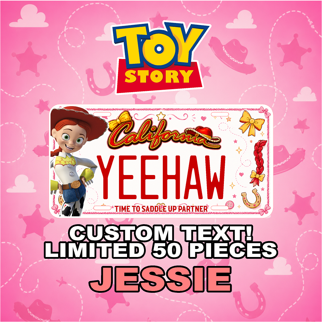 (JESSIE) LIMITED EDITION PLATE DROP!