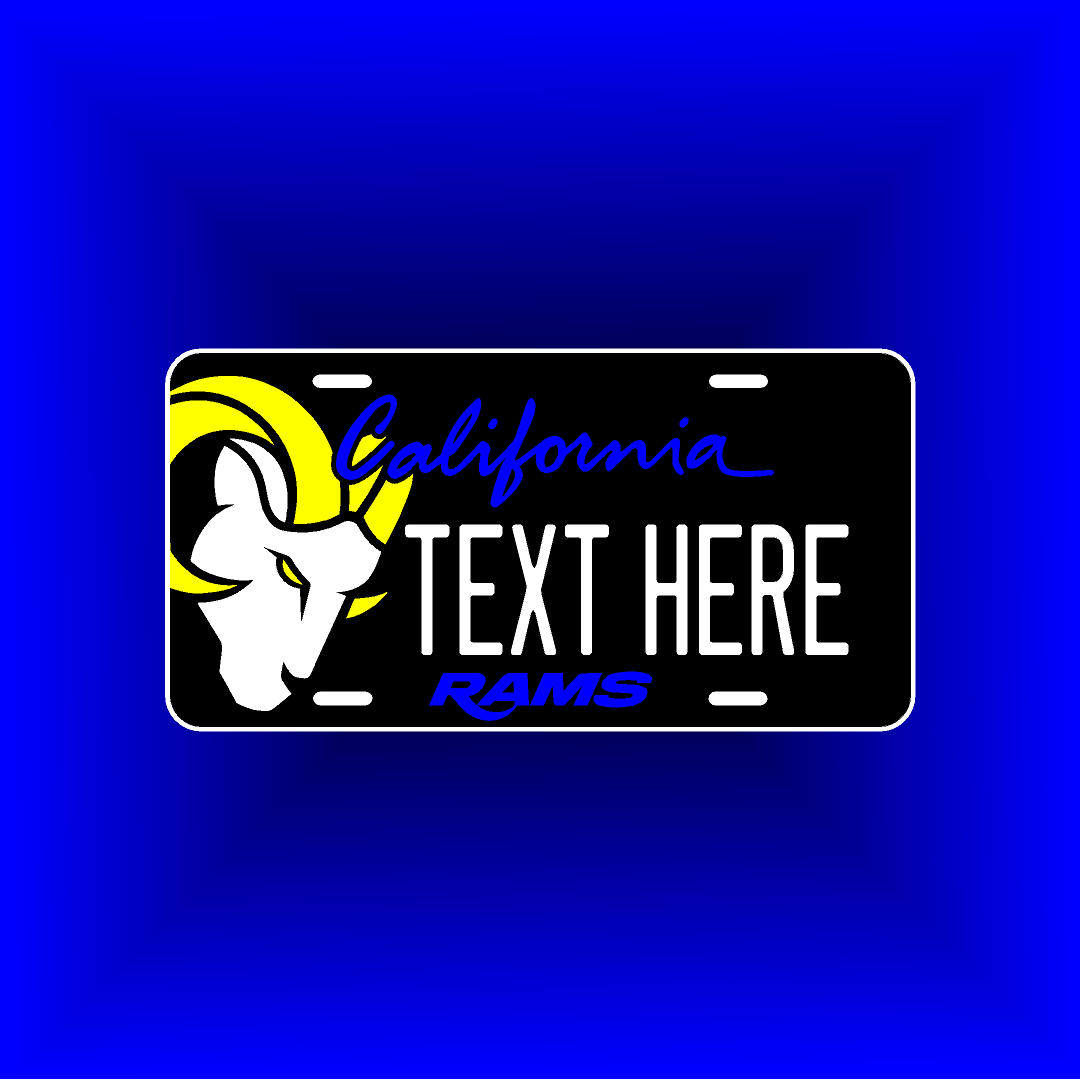 (TEAM) CALIFORNIA REPLICA PLAQUE