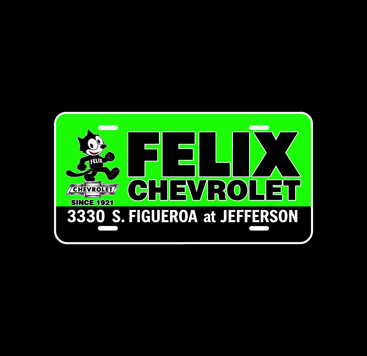 FELIX THE CAT PLATE