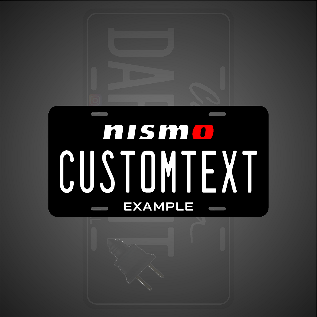 (NISSAN) VANITY PLATE