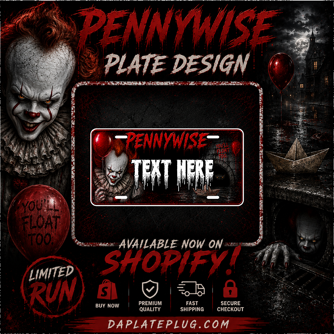PENNYWISE PLATE