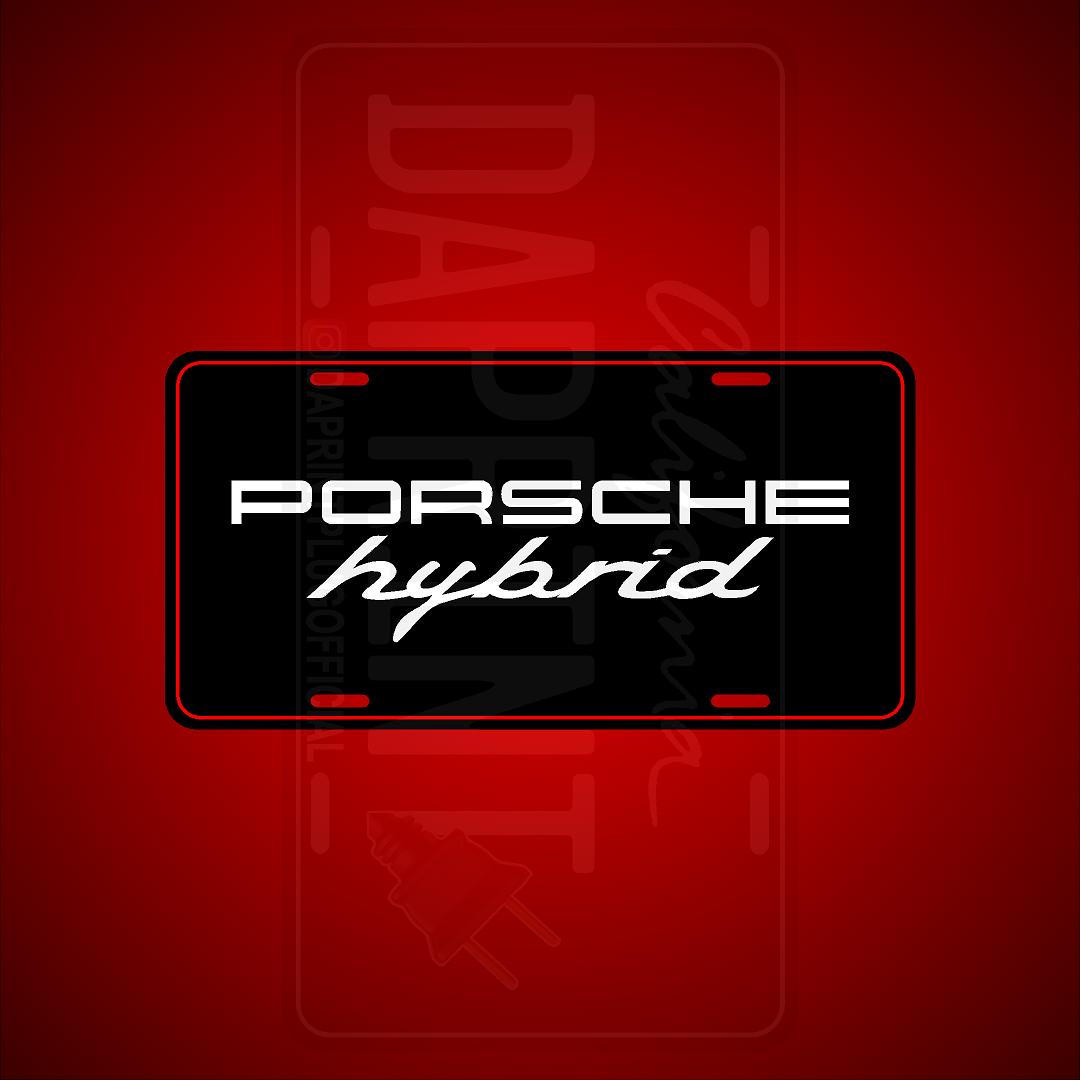 (PORSCHE) VANITY PLATES