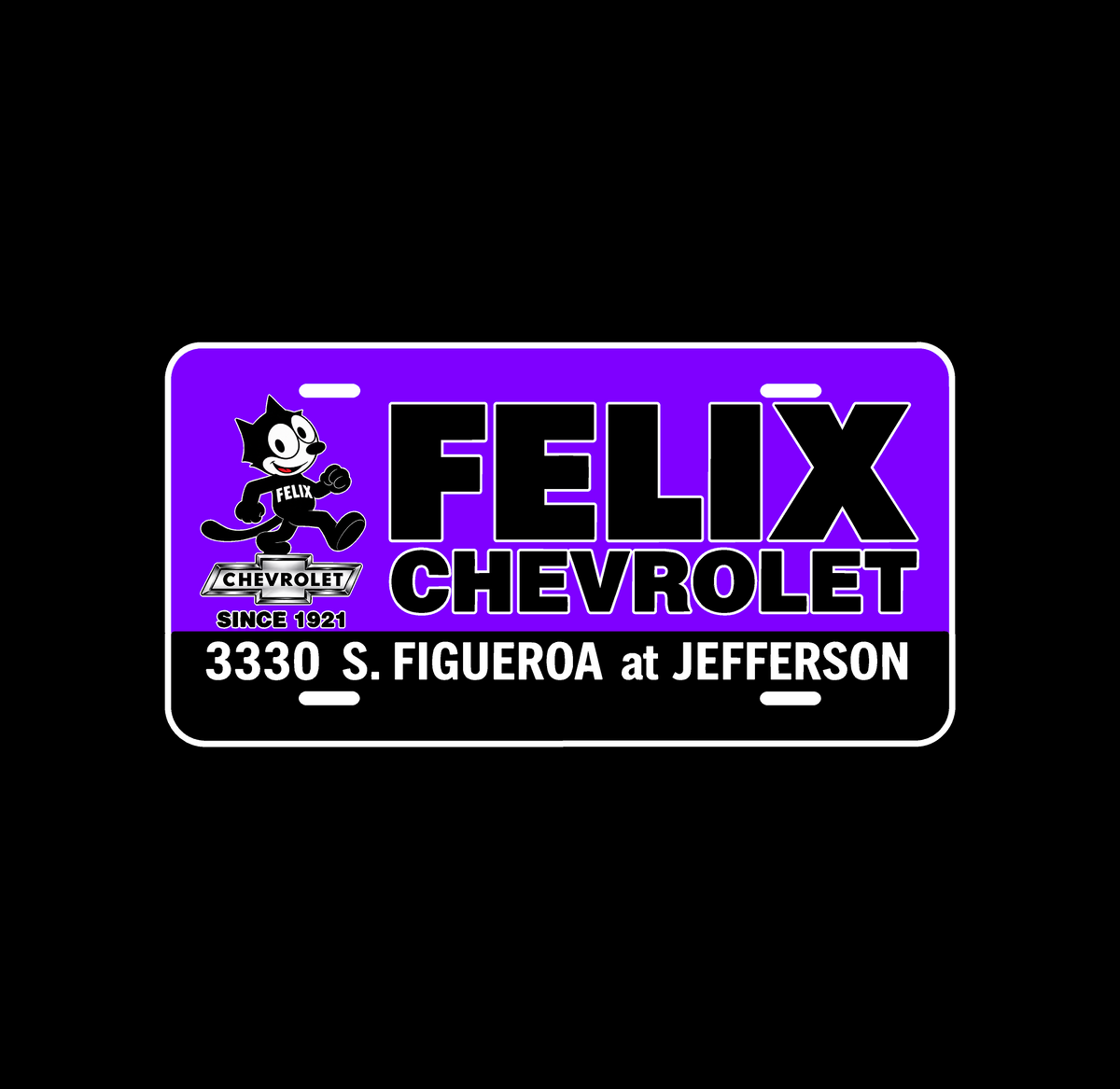 FELIX THE CAT PLATE