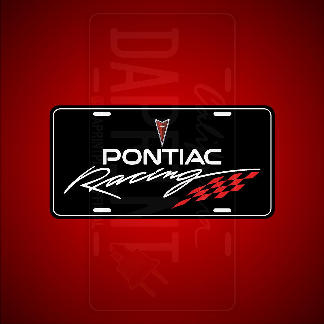 (PONTIAC) VANITY PLATES