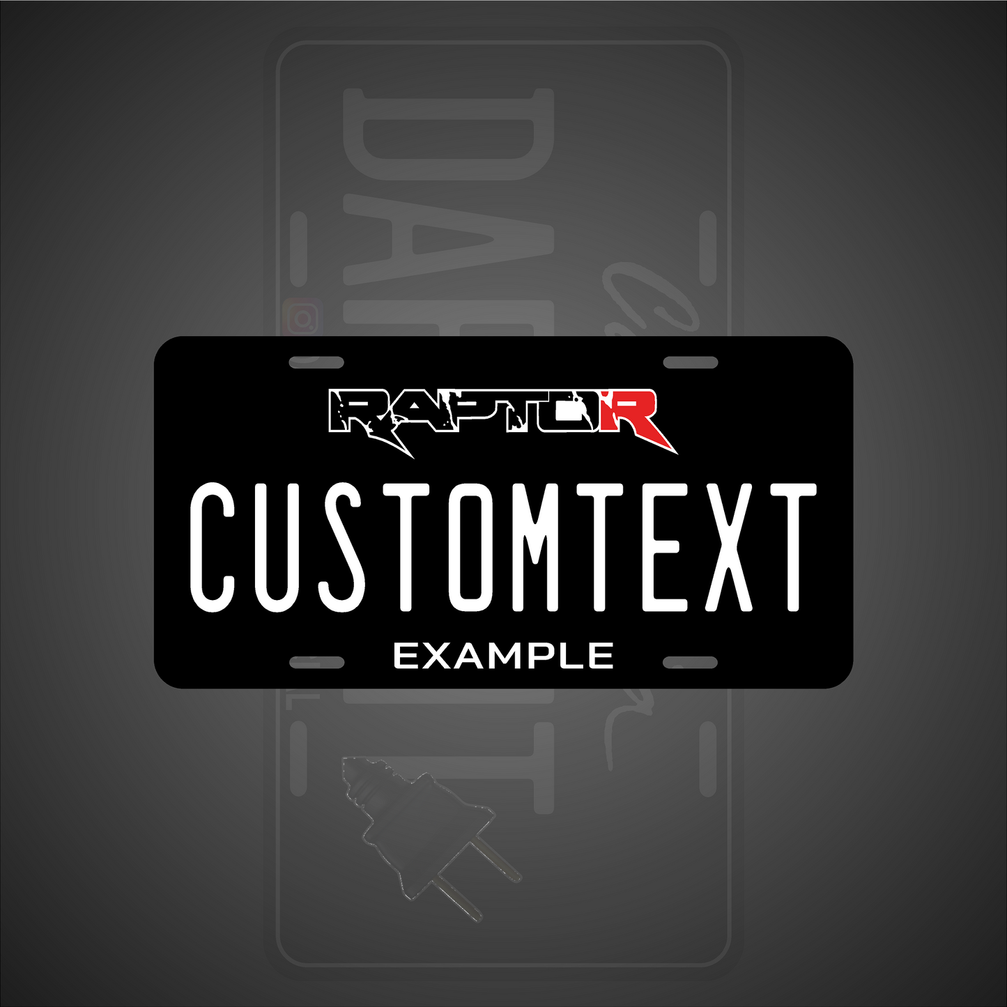 (FORD) VANITY PLATES