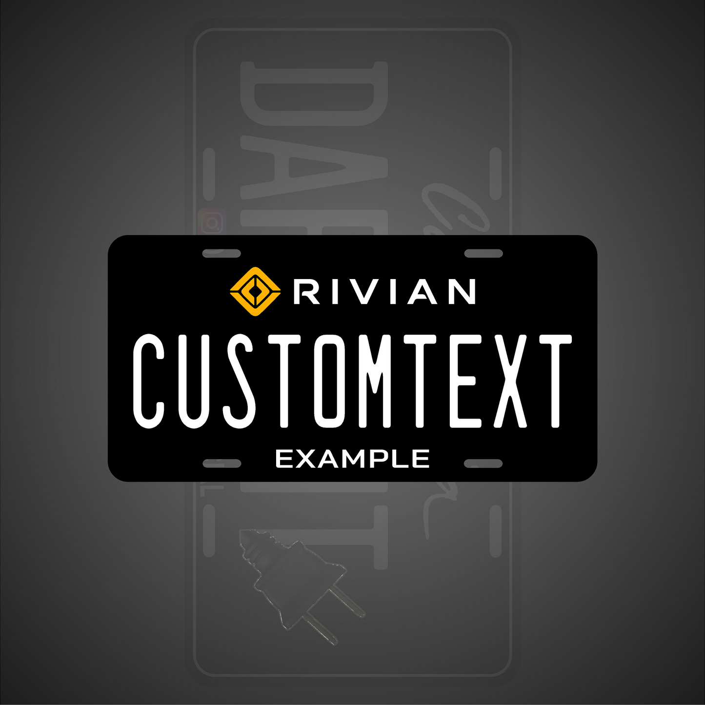 (RIVIAN) VANITY PLATES