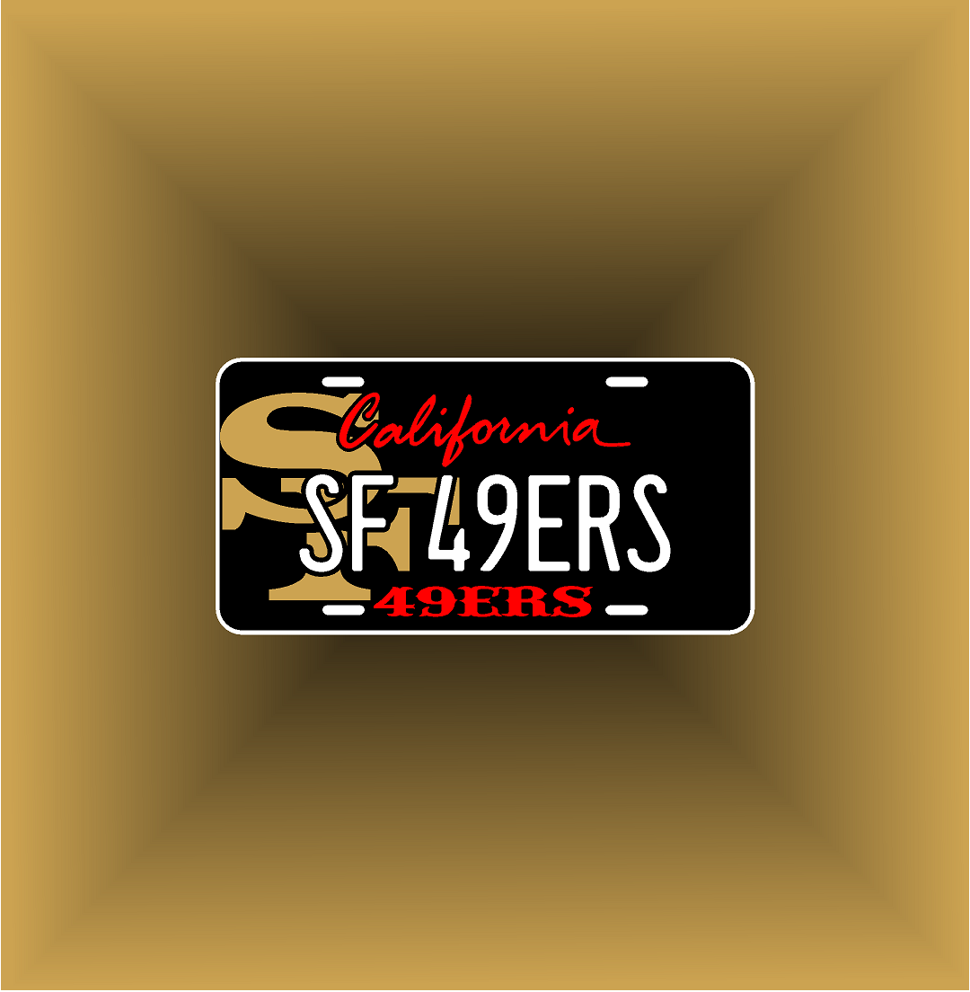(TEAM) CALIFORNIA REPLICA PLAQUE